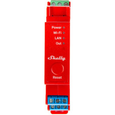 Shelly Pro 1PM DIN Rail Switch with Power measurement, 1 channel, WiFi/LAN