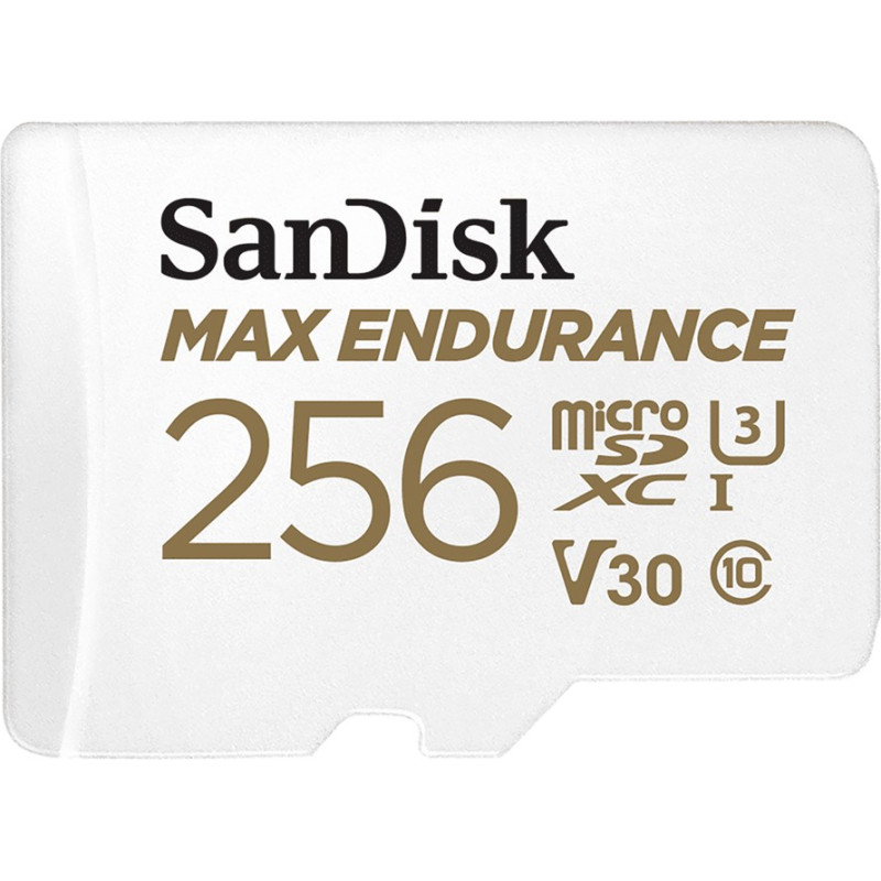Sandisk MAX ENDURANCE 256 GB MicroSDXC UHS-I Class 10