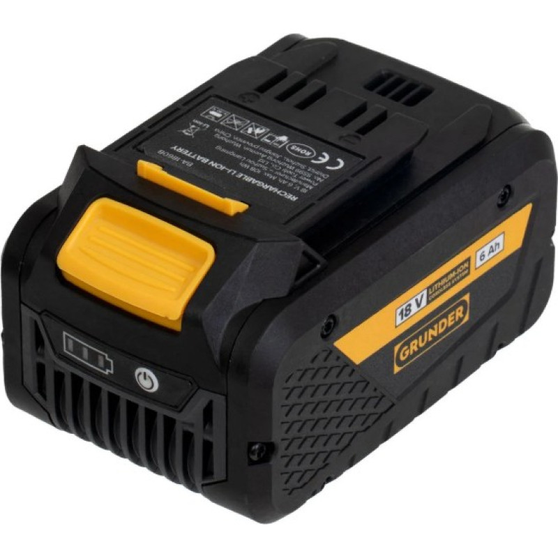 Grunder Akumuliatorius Grunder BA-1860B, 18 V, li-ion, 6000 mAh