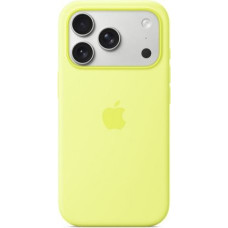 Apple iPhone 17 Pro Silicone Case with MagSafe - Neon Yellow