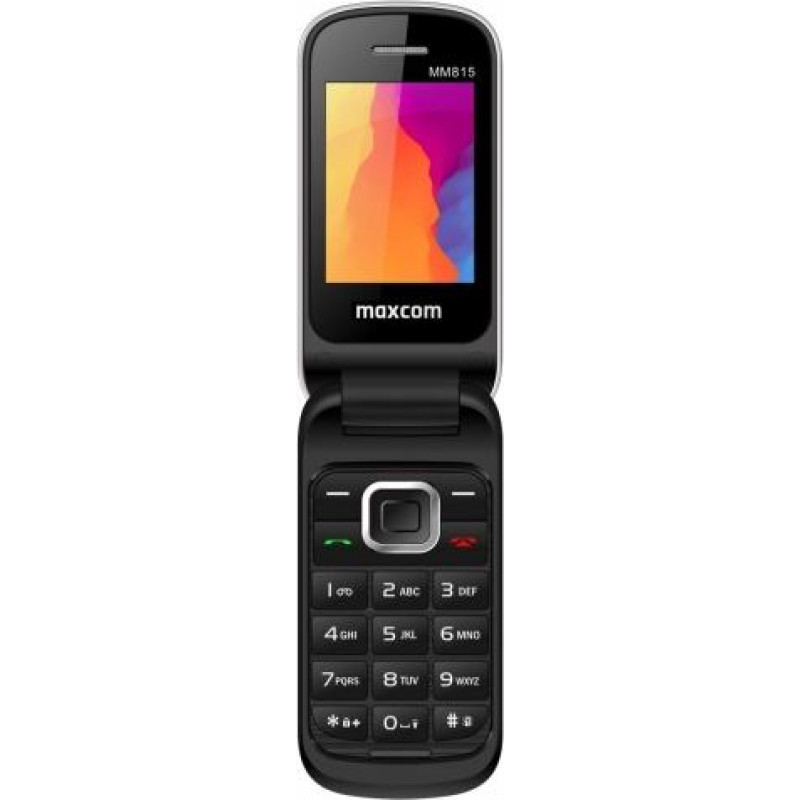 Maxcom Flip phone MM 815 dula sim gray