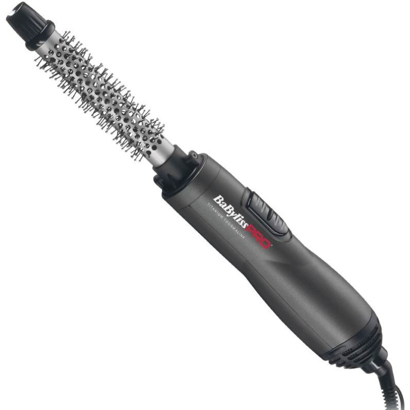 Babyliss BAB2675TTE hair styling tool Hot air brush Warm Black, Stainless steel 700 W 2.7 m