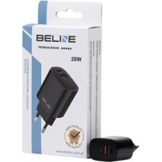 Beline Charger 20W USB-C + USB-A black