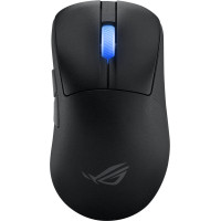 Asus ROG Keris II Ace Wireless AimPoint Black hiir Mängimine Parempoolne RF Wireless + Bluetooth + USB Type-A Optiline 42000 DPI