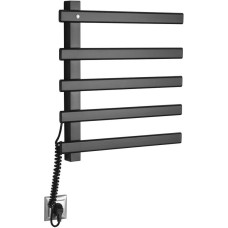 Sapho Elektrinis džiovintuvas Sapho ELCOR EB530, 480x520x50mm, juodas matinis