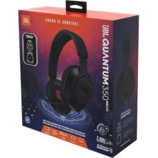 JBL Quantum 350 Headphone Wireless Gaming Headset with Microphone, (USB), Black EU - ONLY BOX DAMAGE