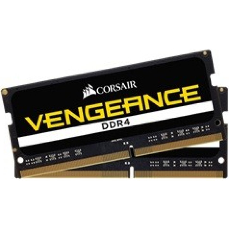Corsair DDR4 SODIMM 16GB/2666 (2*8GB) CL18-19-19-39 Black