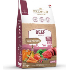 Pokusa Premium Selection Beef Adult - dry dog food - 12kg