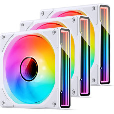 Jonsbo ZK-120W 3-Pack, ARGB, White