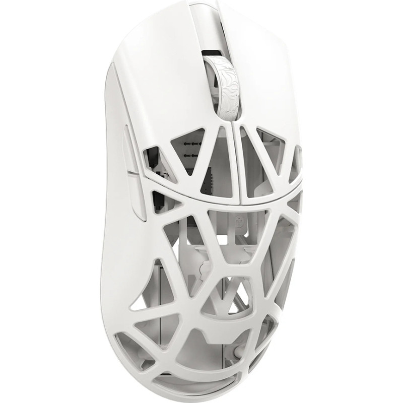 Wlmouse Beast X Mini Pro Solid Sides, Omron Opticals Switches, Milky White