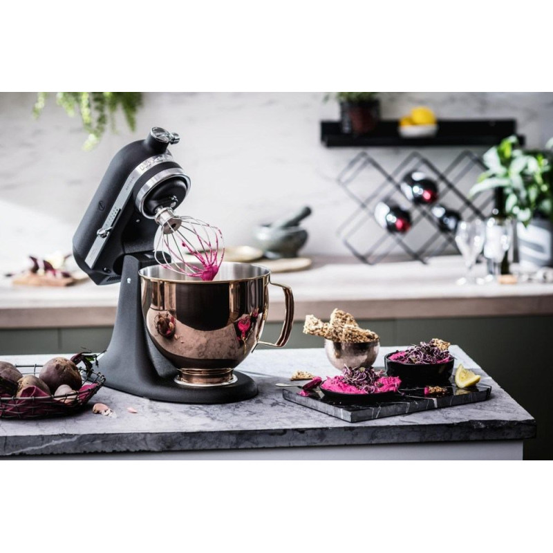 Kitchenaid Artisian food porcessor 4.8L, 300W, 10 speed, cast iron black EU 5KSM185