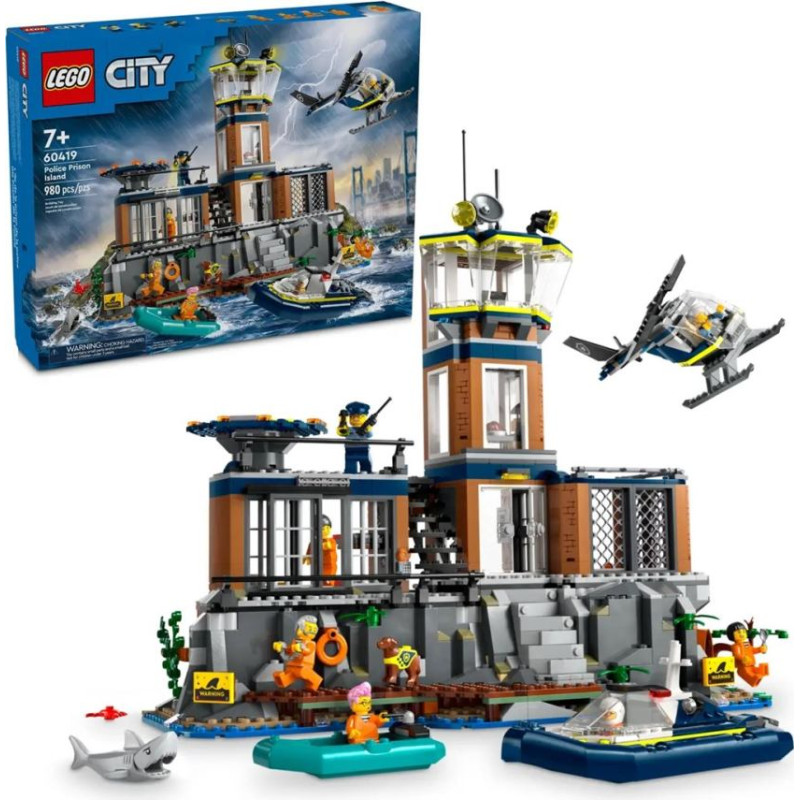 Lego CITY 60419 POLICE PRISON ISLAND