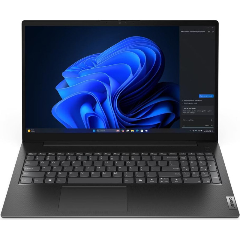 Lenovo V15 G5 IRL i3-1315U 15.6" FHD TN 250nits AG 8GB DDR5 5200 SSD512 Intel UHD Graphics LAN Cam720p 47Wh NoOS Business Black