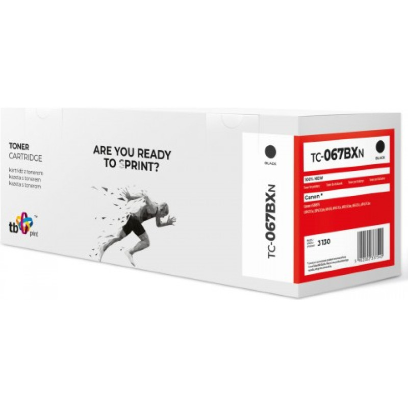 Tb Print Toner for MF650 TC-067BXN BK 100% new CRG067H