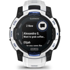 Garmin Instinct 2.29 cm (0.9") MIP 45 mm Digital 176 x 176 pixels Touchscreen Black, White GPS (satellite)