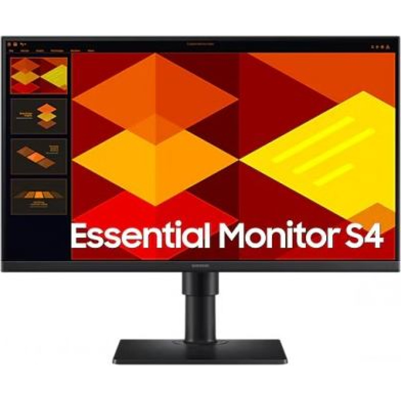 Samsung Monitor 24 inch S40GD IPS 1920x1080 FHD 16:9 2xHDMI 1xDP 2xUSB-A 2.0 1xUSB-B 5ms 100Hz HAS+PIV flat 3YOn-Site (LS24D400GAUXEN)