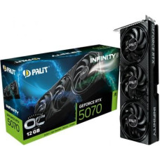 Palit Graphics card GeForce RTX 5070 INFINITY 3 OC 12GB GDDR7 192bit