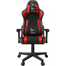 Gembird Gaming chair black-red