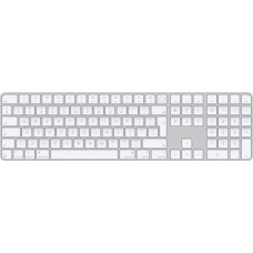 Apple Magic Keyboard with Touch ID and Numeric Keypad for Mac models with Apple silicon - International English - White Keys