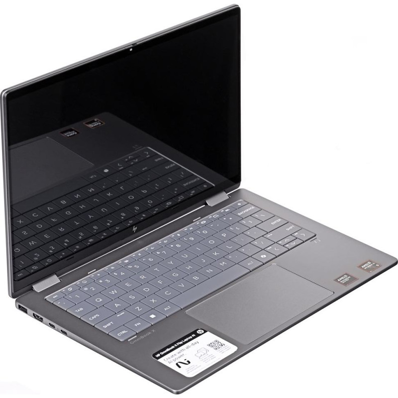 Hewlett-Packard HP OmniBook Flip 14-FK0013D Ryzen AI 5 340 14" WUXGA Touch IPS 16GB SSD512 BT BLKB x360 Win11 Meteor Silver (REPACK) 2Y New Repack/Repacked