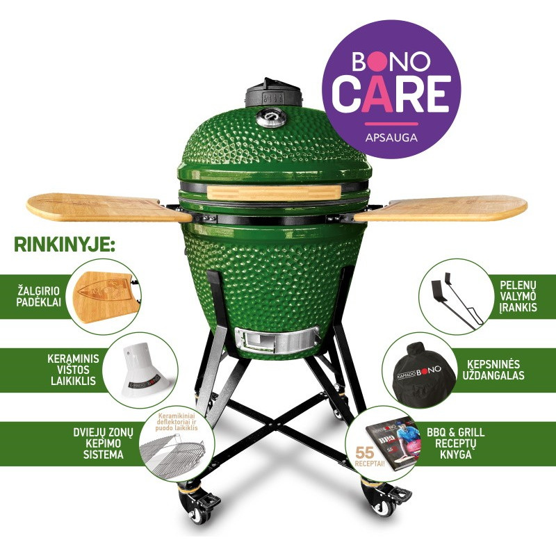 Kamado Grill &bdquo;BONO Žalgiris&rdquo;