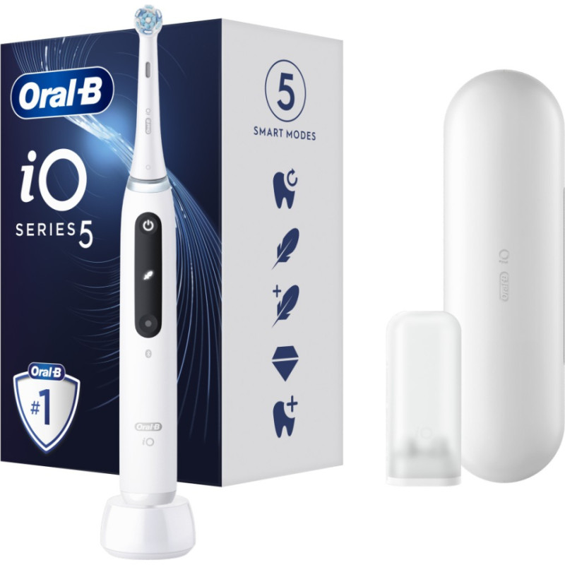 Oral-B Elektriline hambahari iO5 iOG5.1A6.1DK, valge, 4210201415343