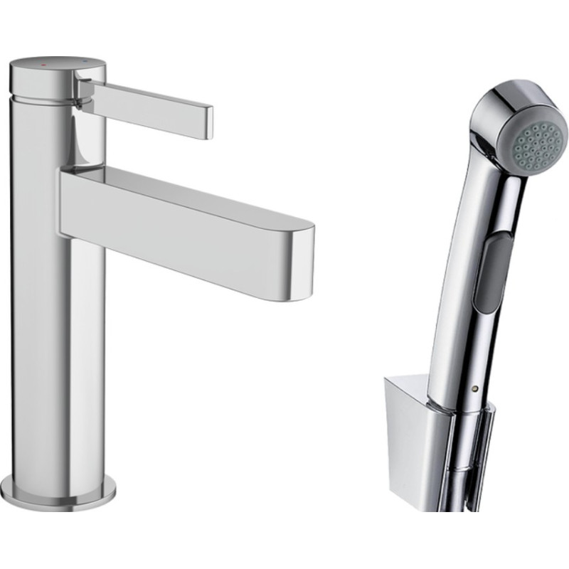 Hansgrohe Pesumasinaga segisti koos bideedushiga, Finoris, 76210000, kroom