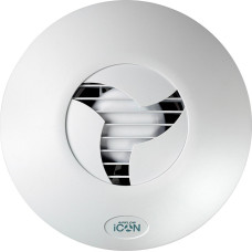 Airflow Ventilaator iCON 15, l&auml;bim&otilde;&otilde;t 100 mm, 68 m&sup3;/h.