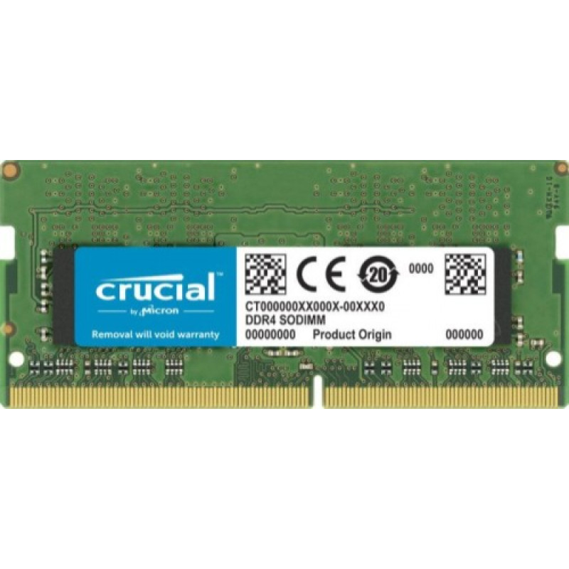 Crucial Memory DDR4 SODIMM 32GB/3200 (1*32GB) CL22