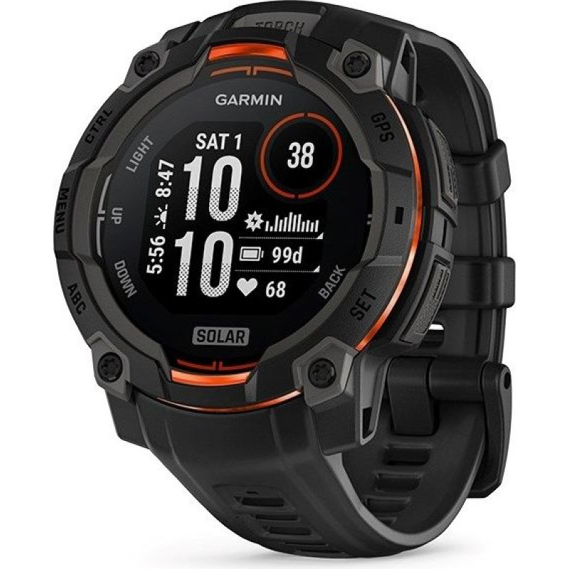 Garmin Instinct&reg; 3 &ndash; 45 mm, Solar Watch Black