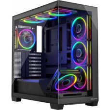 Modecom PC CASE STELLAR 8F ARGB 10 BLAC