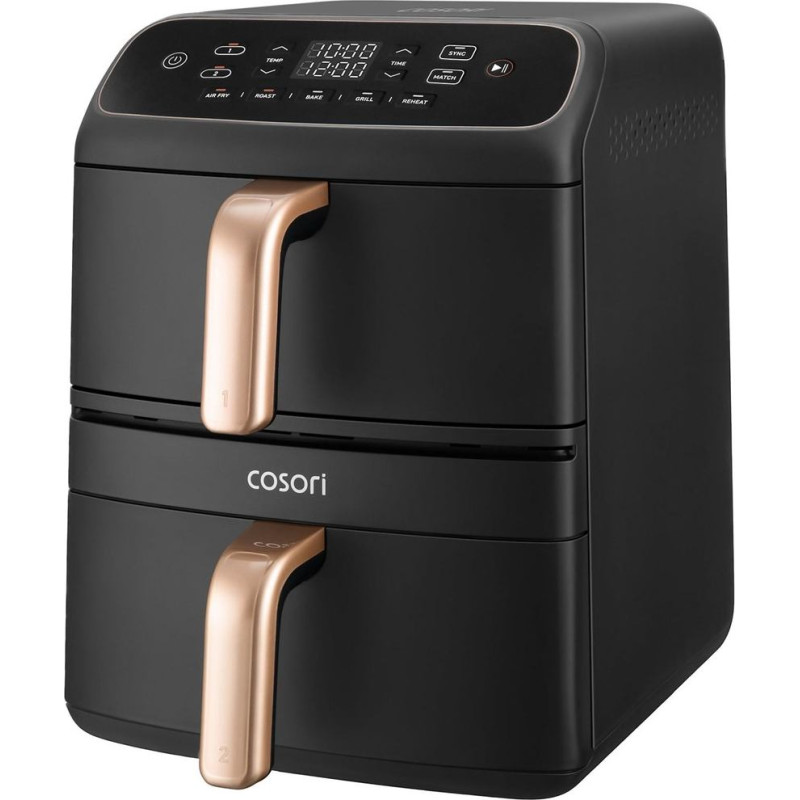 Cosori Turbo Tower Compact Air fryer 8.6 L Black