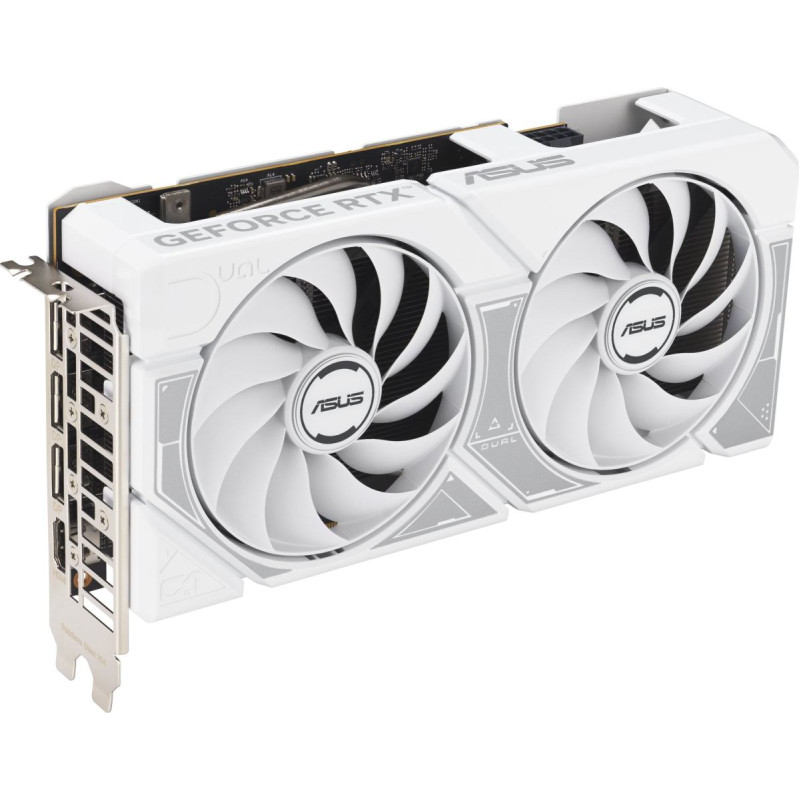 Asus Graphics card GeForce RTX 5060 DUAL OC WHITE 8G GDDR7 128BIT HDMI/3DP