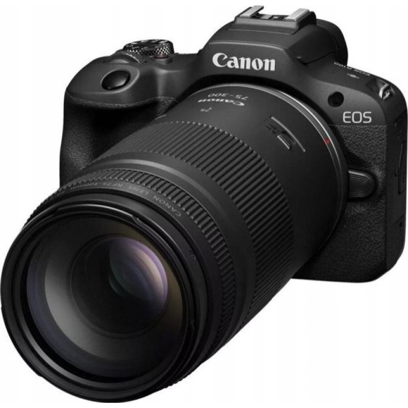 Canon Aparat Canon EOS R100 + RF-S 18-45mm f/4.5-6.3 IS STM + RF 75-300mm f/4-5.6 (6052C120)