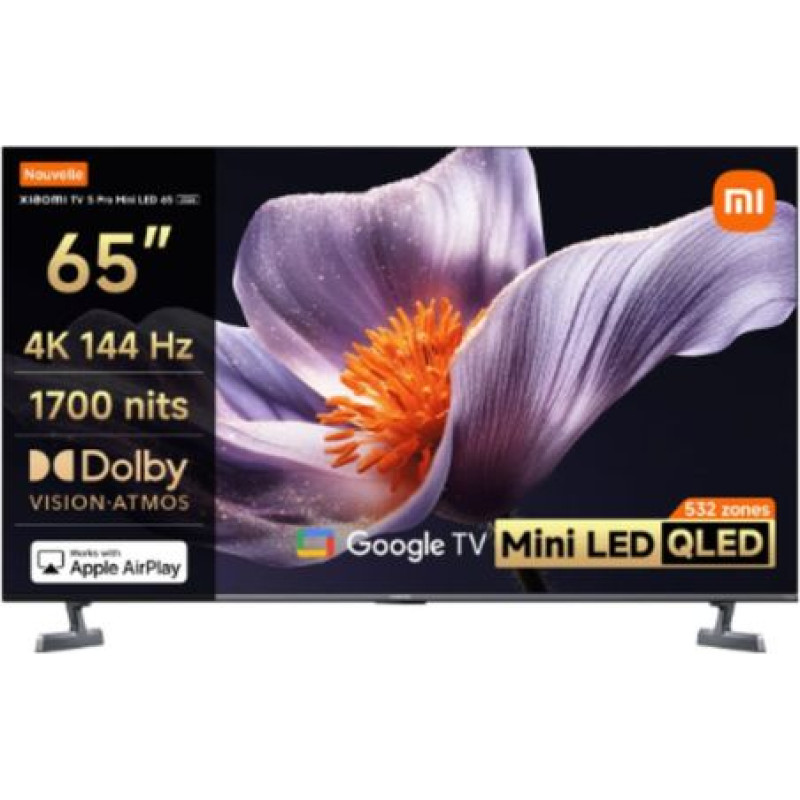 Xiaomi TV S Pro MINI LED 65" UHD 2026 Black EU ELA6318EU