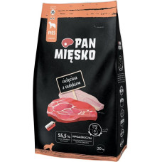Pan Mięsko PAN MIĘSKO Veal with turkey XS - dry dog food - 20kg