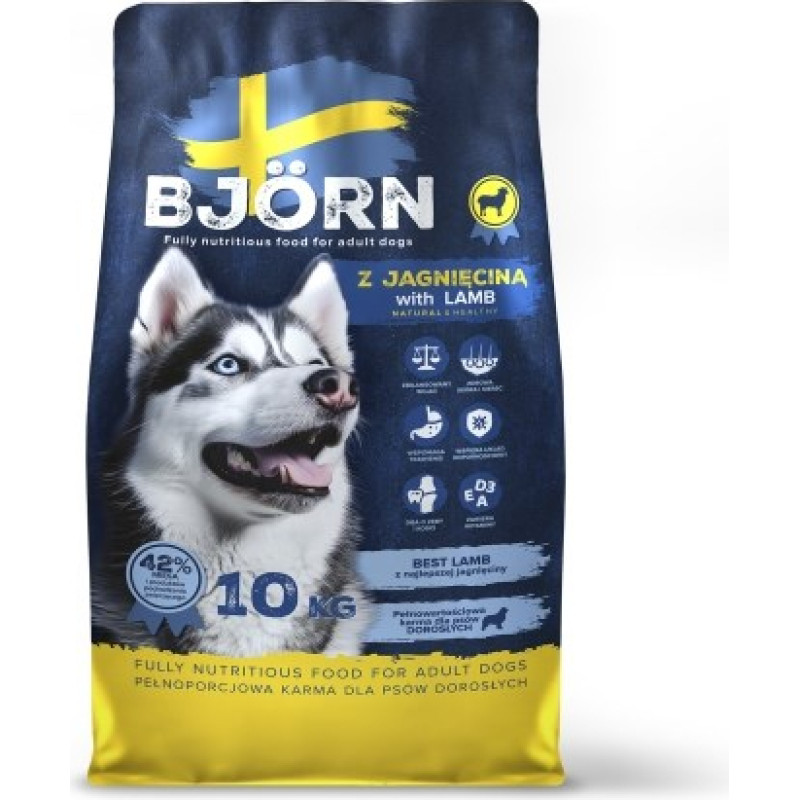Bjorn with lamb - dry dog food - 10kg