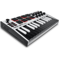 Akai MPK Mini MK3 Control keyboard Pad controller MIDI USB Black, White
