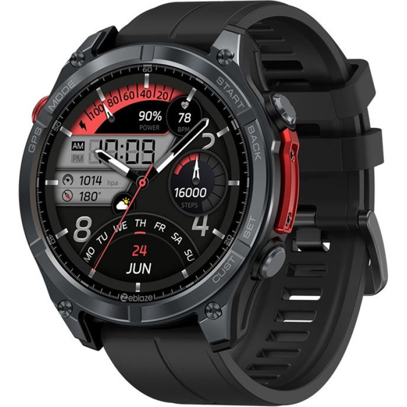 Zeblaze Stratos 4 Smartwatch (Black)
