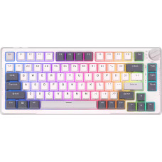 Royal Kludge H81 White Night, Sky Cyan Switch, US