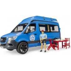 Bruder MB Sprinter Camper vehicle with figure and accessories