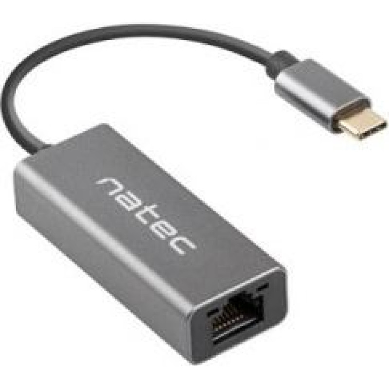 Natec Ethernet Adapter USB-C 3.1 - RJ-45 1Gb cable