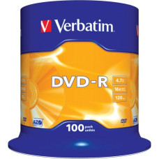Verbatim DVD-R 16x 4.7GB 100 CB 43549