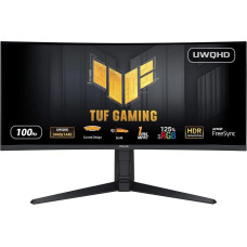 Asus TUF Gaming VG34VQEL1A PC lamekuvar 86,4 cm (34") 3440 x 1440 pikslit LED Must