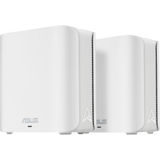 Asus ZenWiFi BD4 (2-pack EU+UK) Kaks sagedusala (2,4 GHz / 5 GHz) Wi-Fi 7 (802.11be) Valge Sisemodem