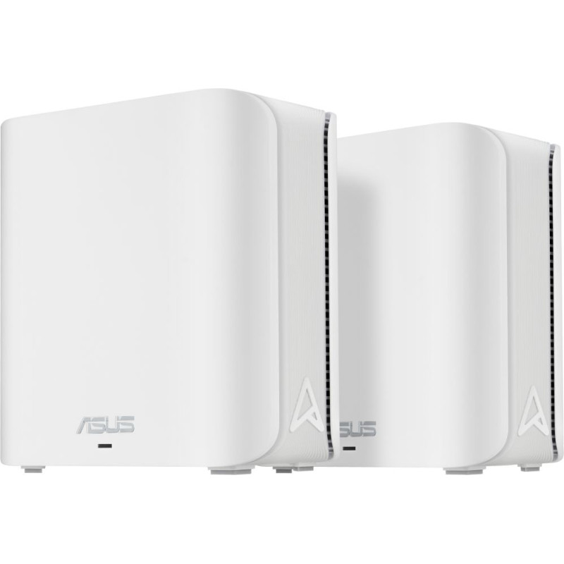 Asus ZenWiFi BD4 (2-pack EU+UK) Kaks sagedusala (2,4 GHz / 5 GHz) Wi-Fi 7 (802.11be) Valge Sisemodem