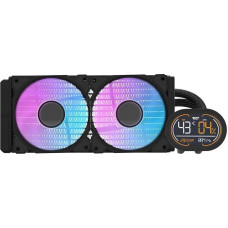 Darkflash DH240D v2 CPU water cooler (black)