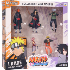 P.m.i. Kids World NARUTO SHIPPUDEN FIGURES - 6 PACK DELUXE EDITION VER. A