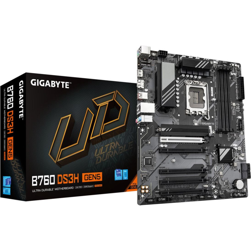 Gigabyte B760 DS3H GEN5 - 1700 ATX motherboard