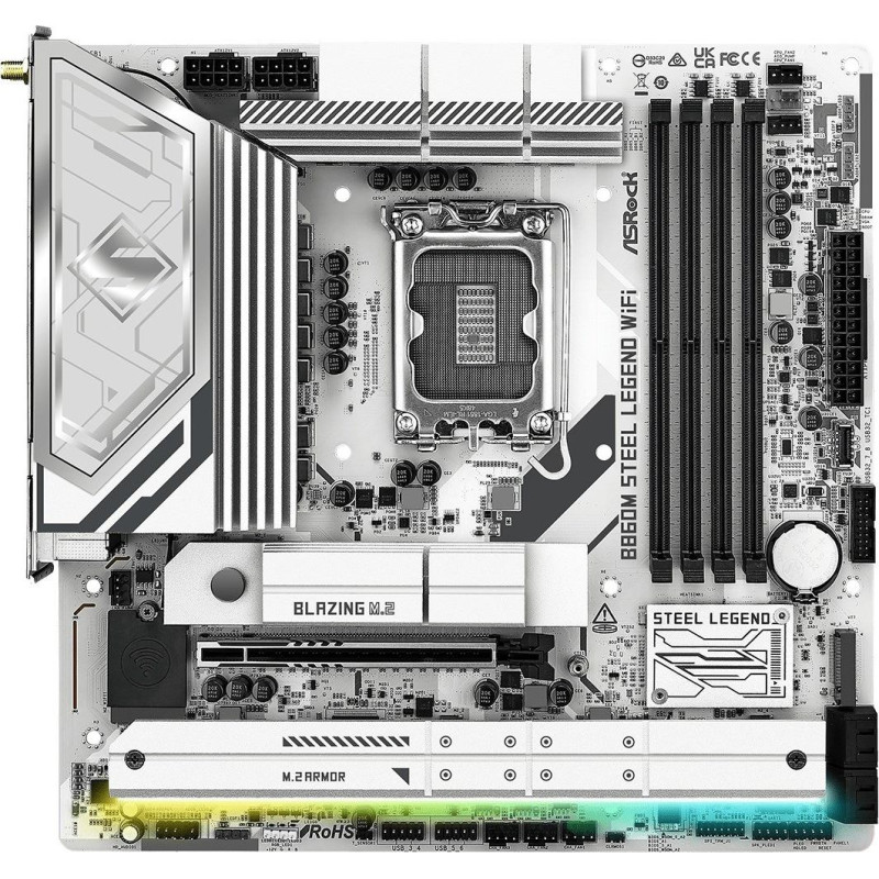 Asrock B860M Steel Legend WiFi motherboard
